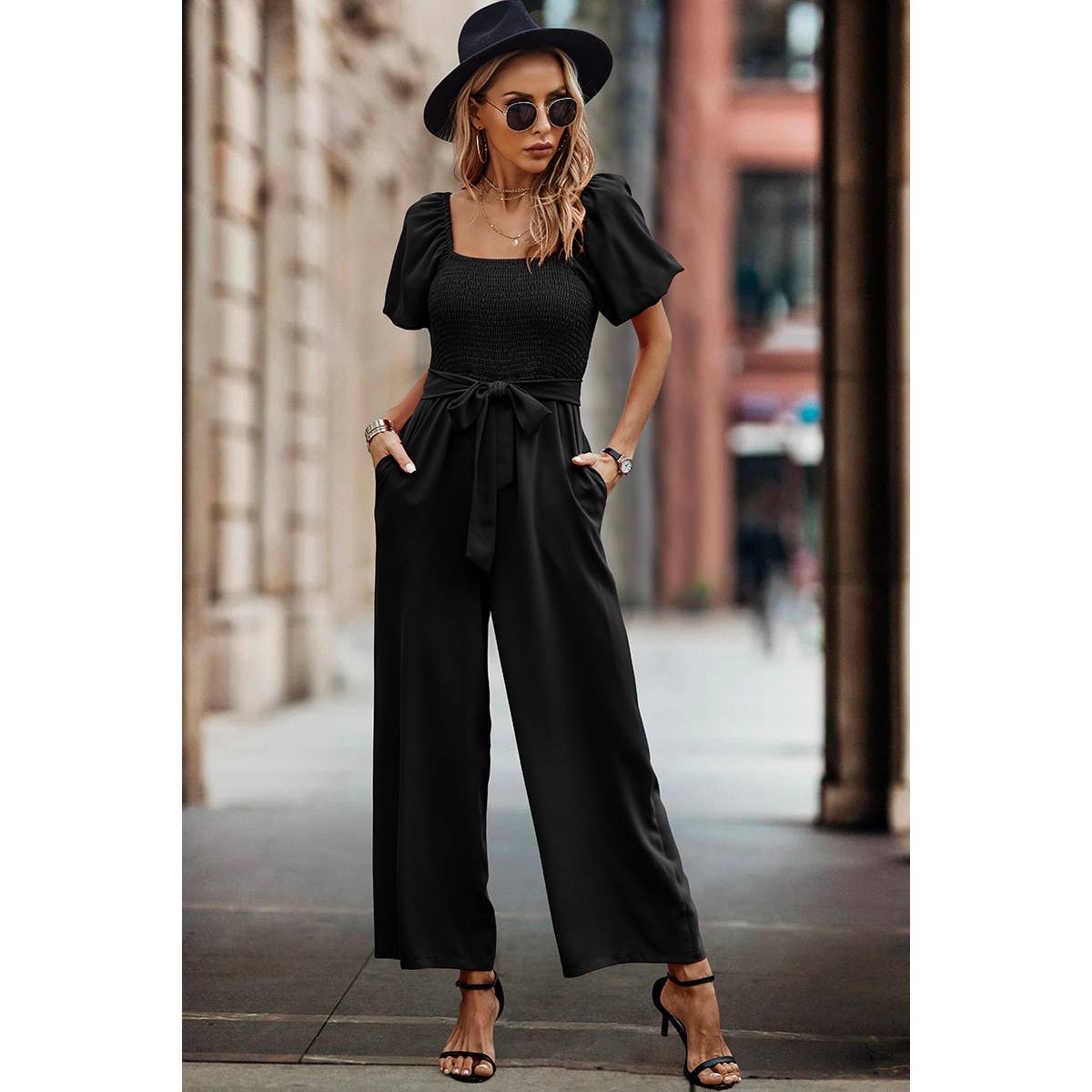 Jessica Belted Jumpsuit