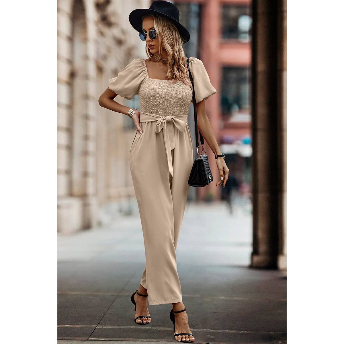 Jessica Belted Jumpsuit