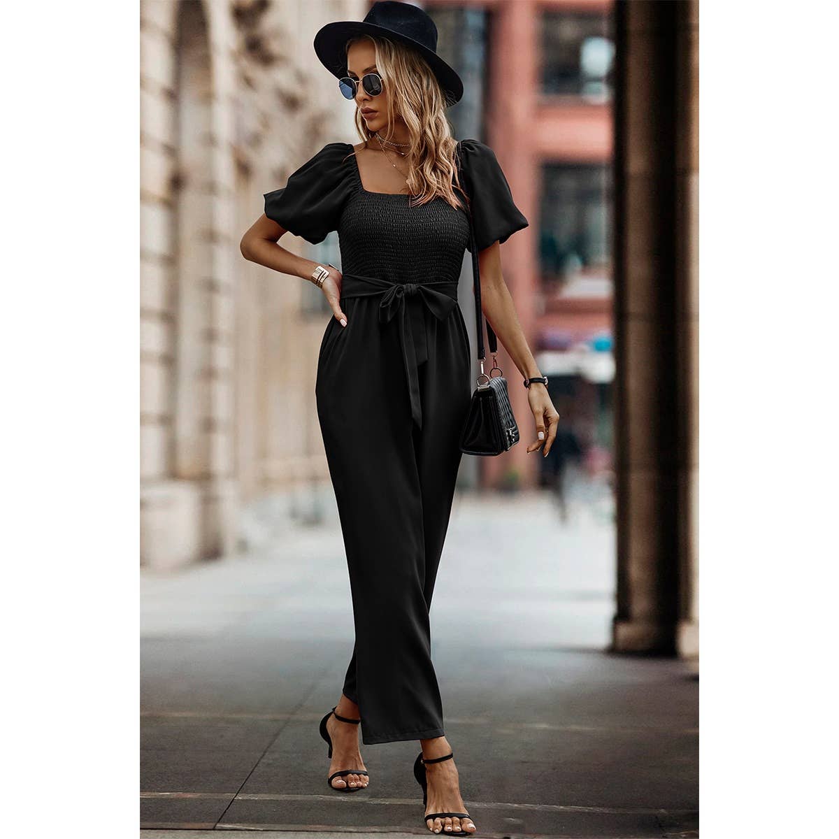 Jessica Belted Jumpsuit