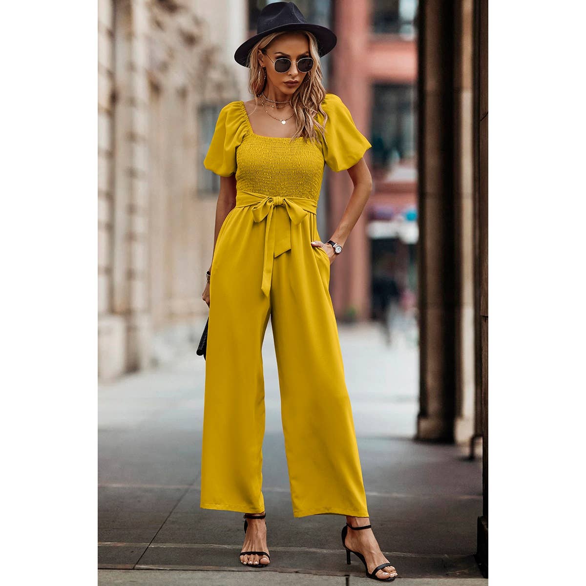 Jessica Belted Jumpsuit