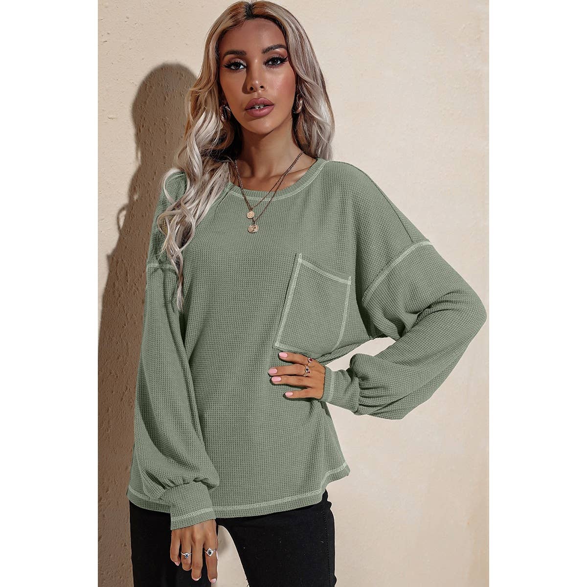 Cameron Long Sleeve Knit Top