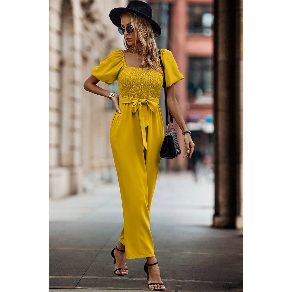 Jessica Belted Jumpsuit