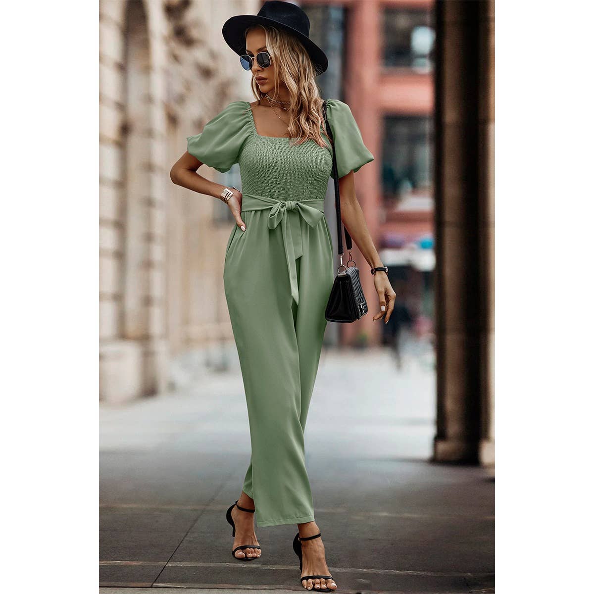 Jessica Belted Jumpsuit