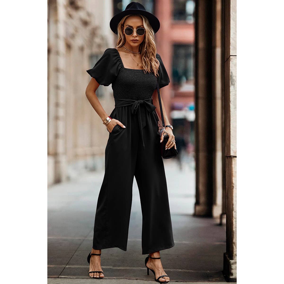Jessica Belted Jumpsuit