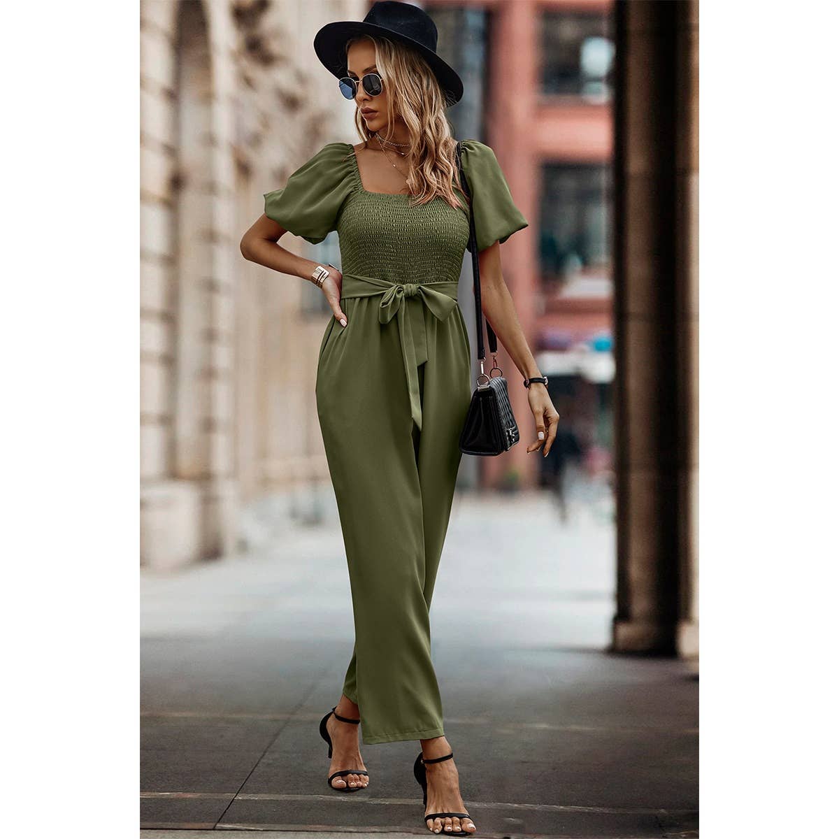 Jessica Belted Jumpsuit