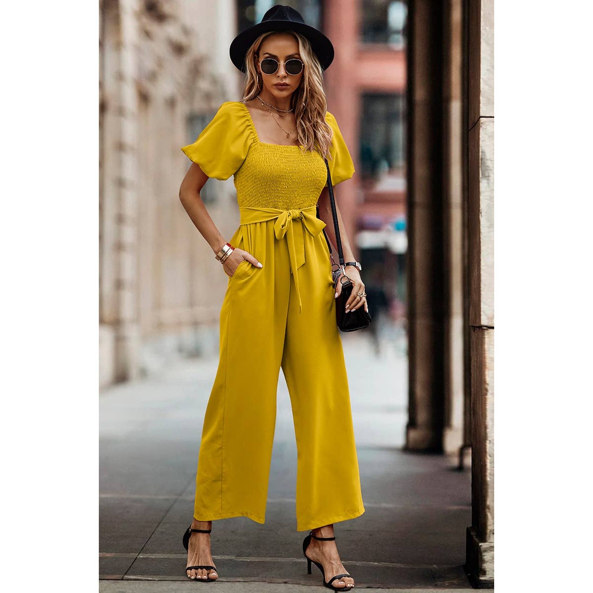 Jessica Belted Jumpsuit