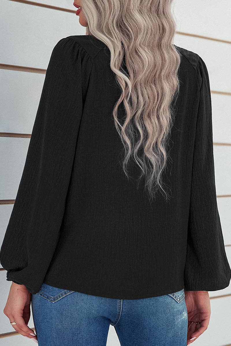 Linda Lantern Sleeve Shirt
