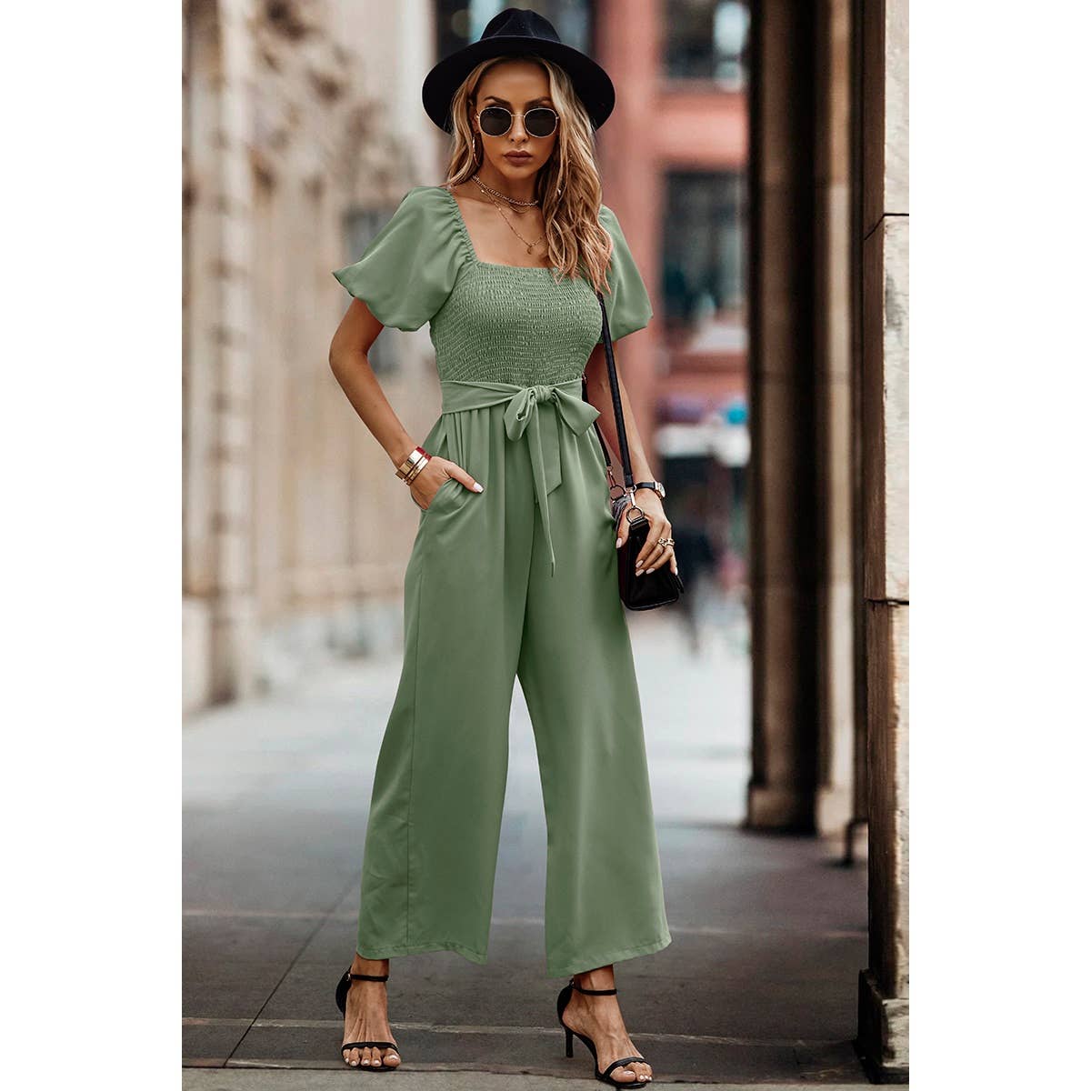Jessica Belted Jumpsuit