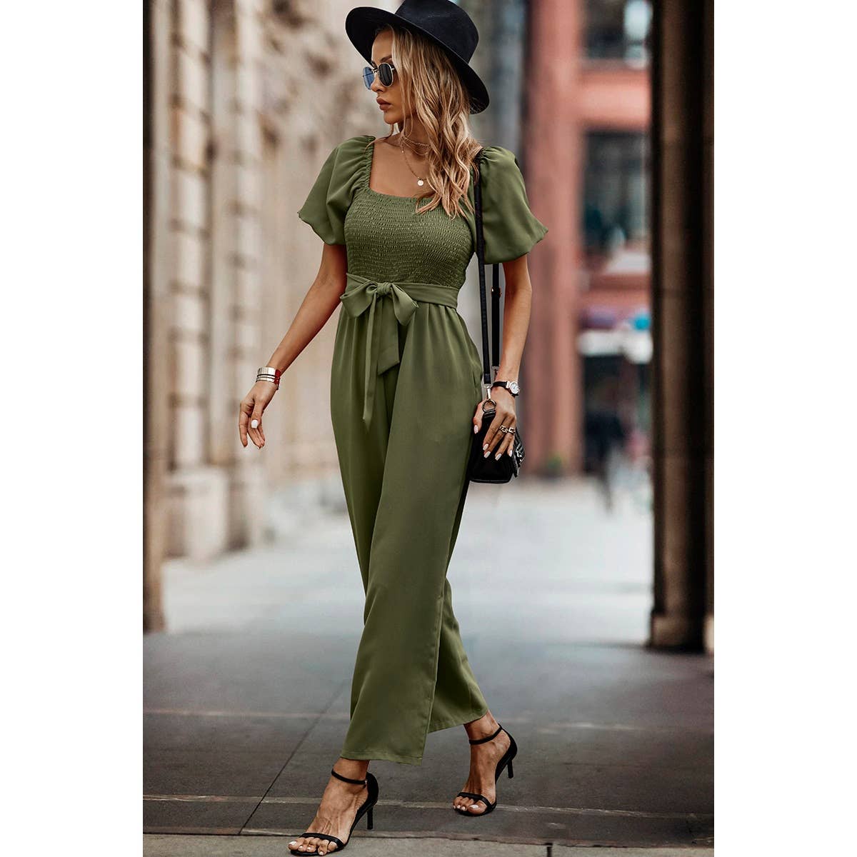 Jessica Belted Jumpsuit