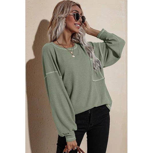 Cameron Long Sleeve Knit Top