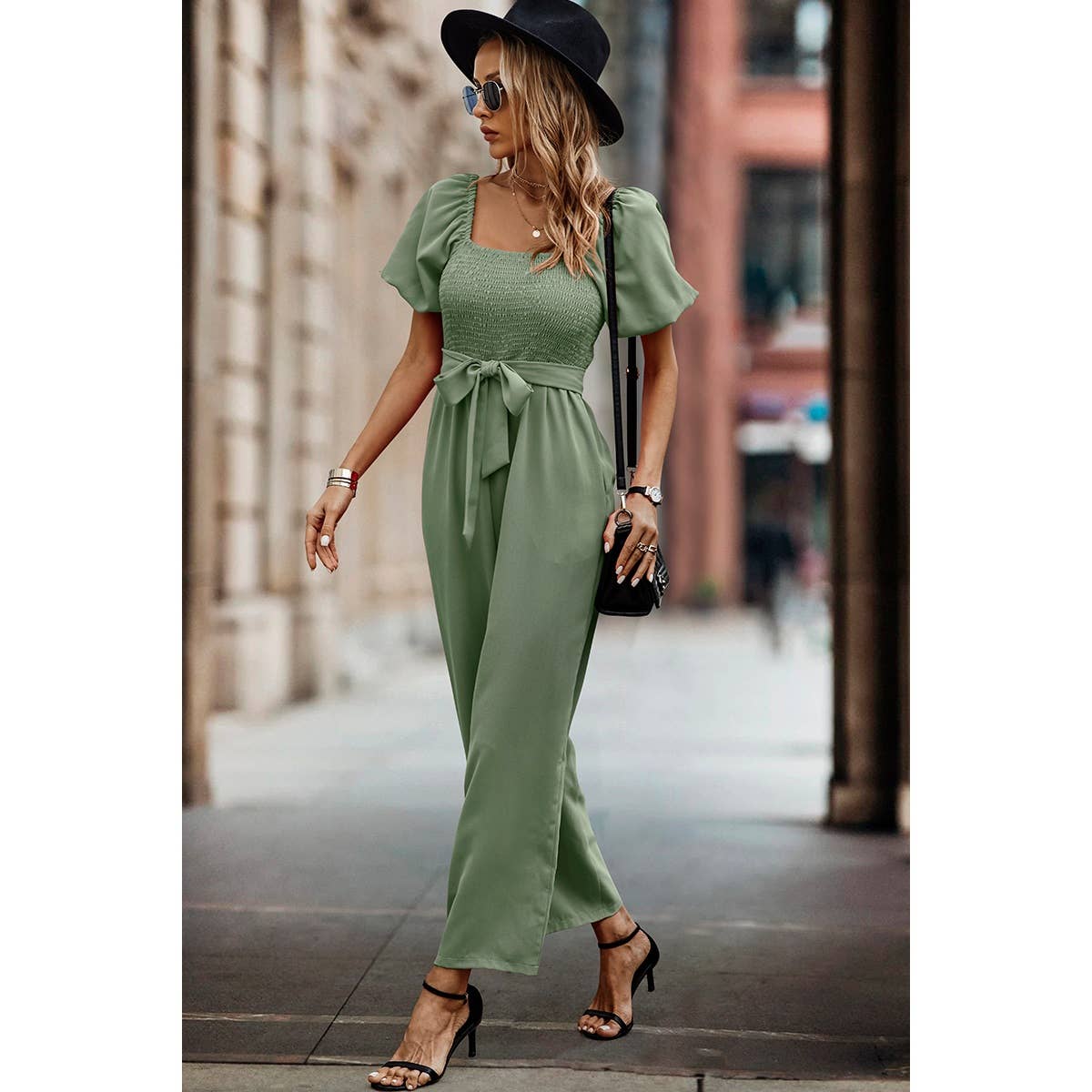 Jessica Belted Jumpsuit