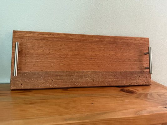 Handmade oak charcuterie tray