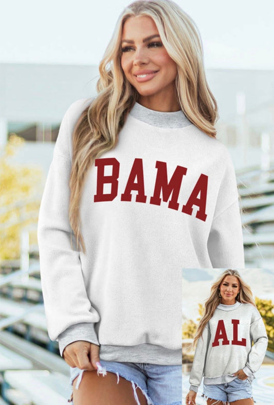 BAMA Reversible Oversized Sweatshirt