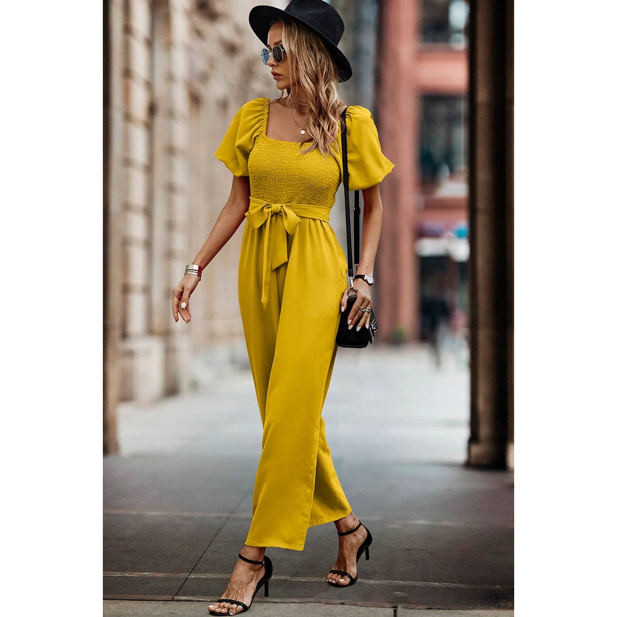 Jessica Belted Jumpsuit