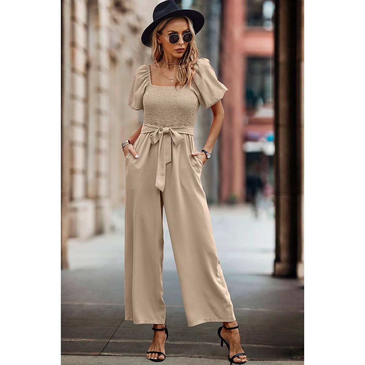 Jessica Belted Jumpsuit