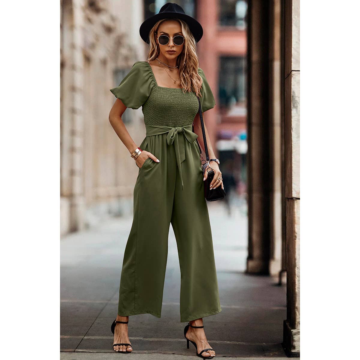 Jessica Belted Jumpsuit