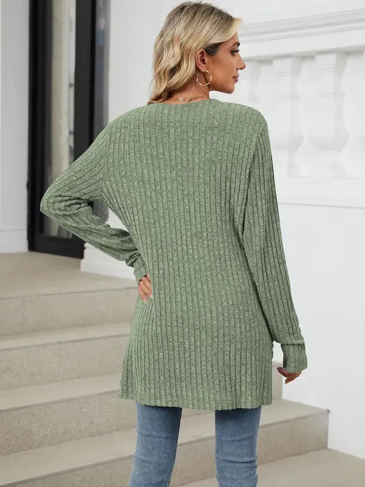 Megan Open Front Cardigan