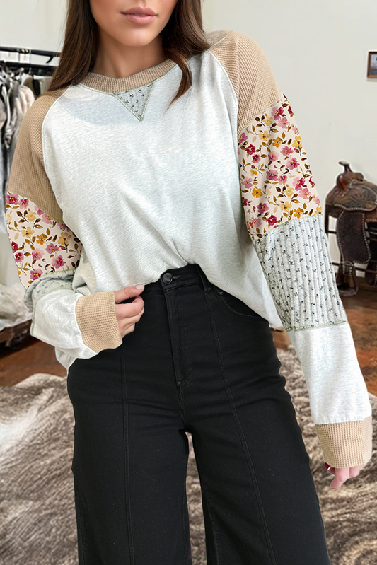 Linda Raglan Sleeve Pullover Top
