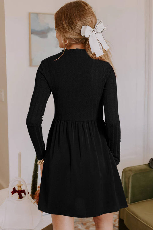 Karen Long Sleeve Mini Dress