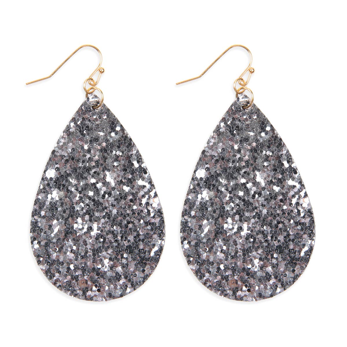 Sequin Teardrop Earrings