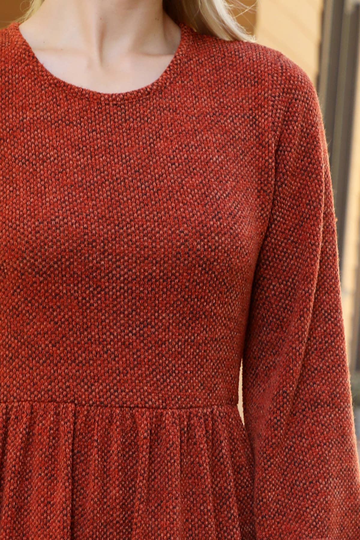 Susan Knit Tiered Dress