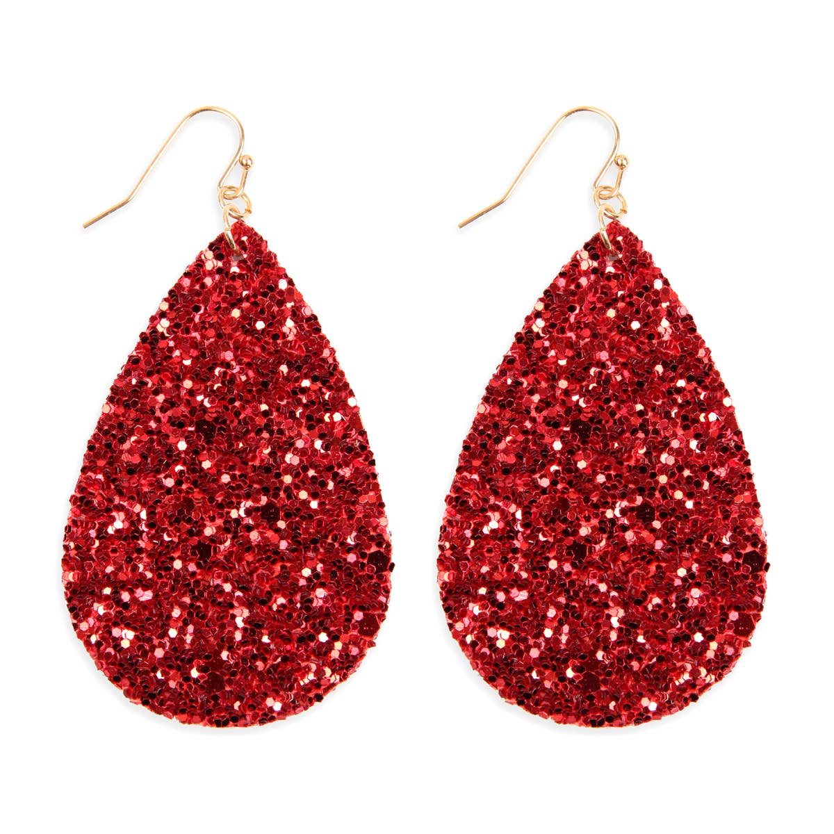 Sequin Teardrop Earrings