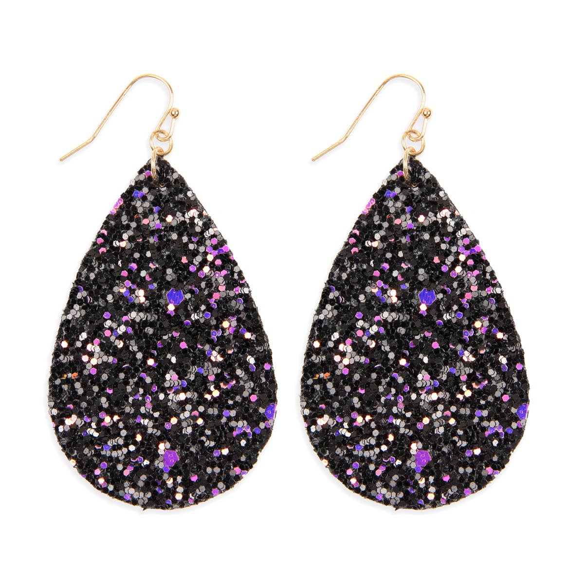 Sequin Teardrop Earrings