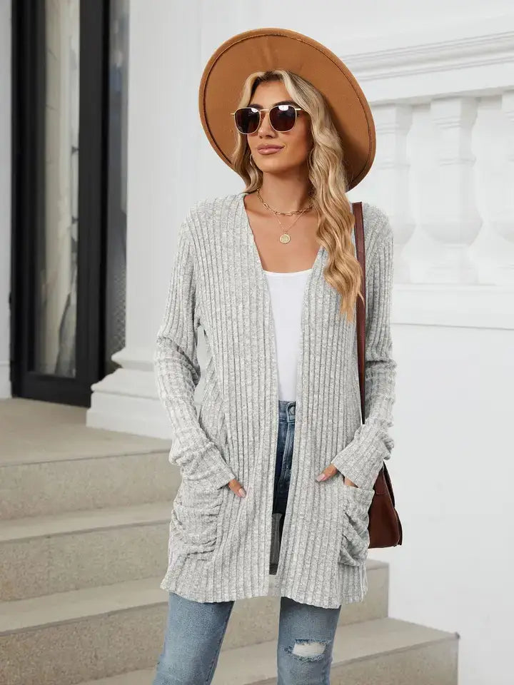 Megan Open Front Cardigan