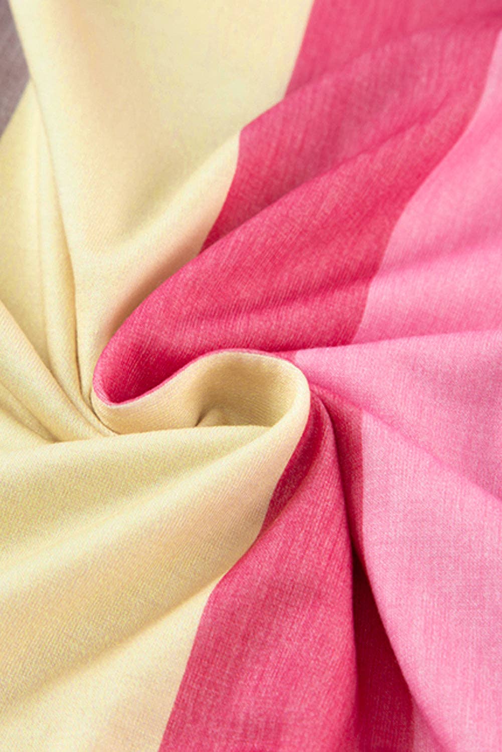 Jean Multicolor Striped Color Block Tiered Mini Dress