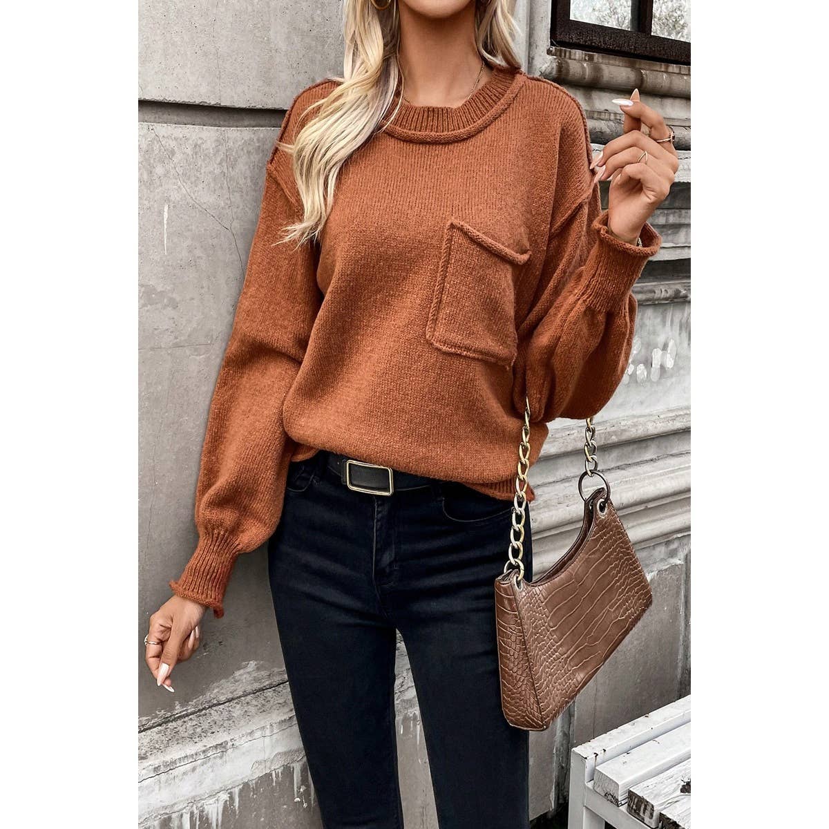 Megan Long Sleeve Sweater