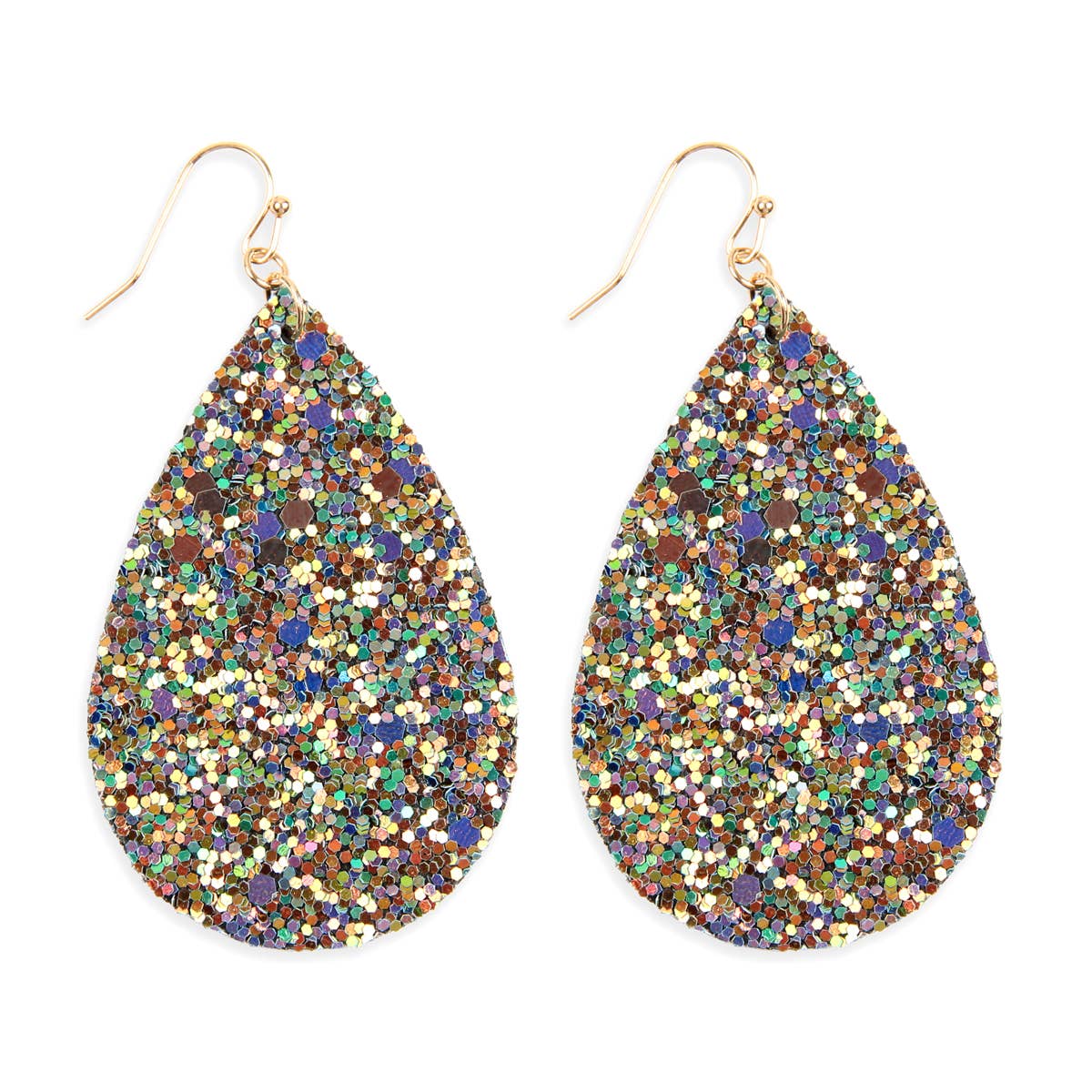 Sequin Teardrop Earrings
