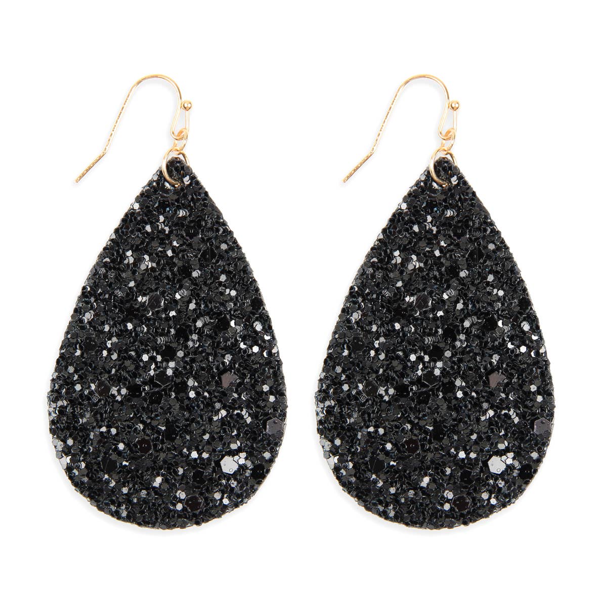 Sequin Teardrop Earrings