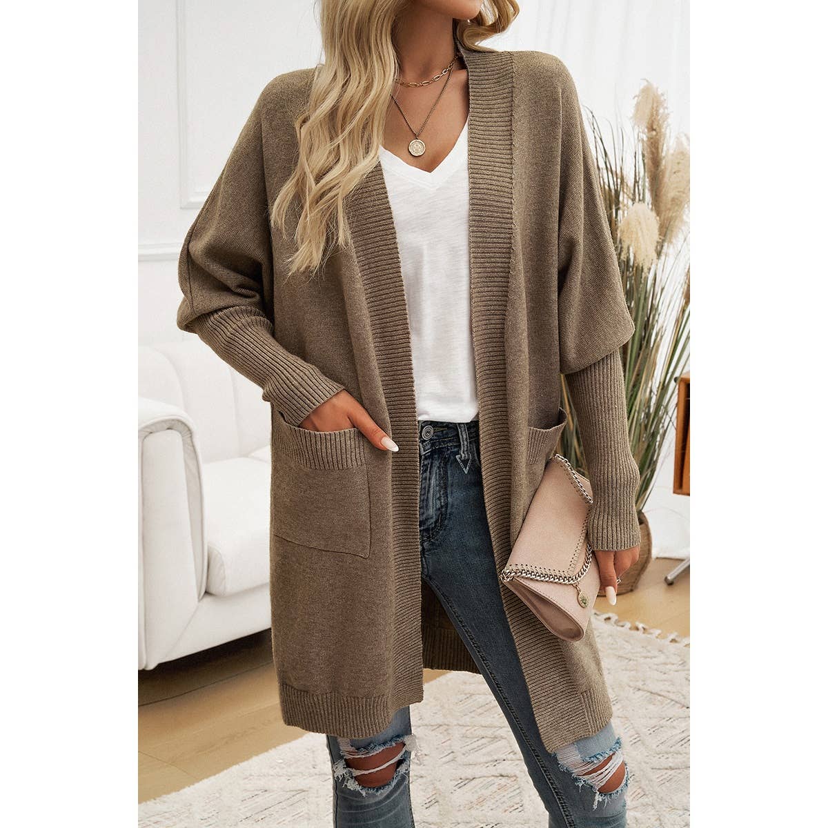 Hannah Bishop Sleeves Pockets Cardigan