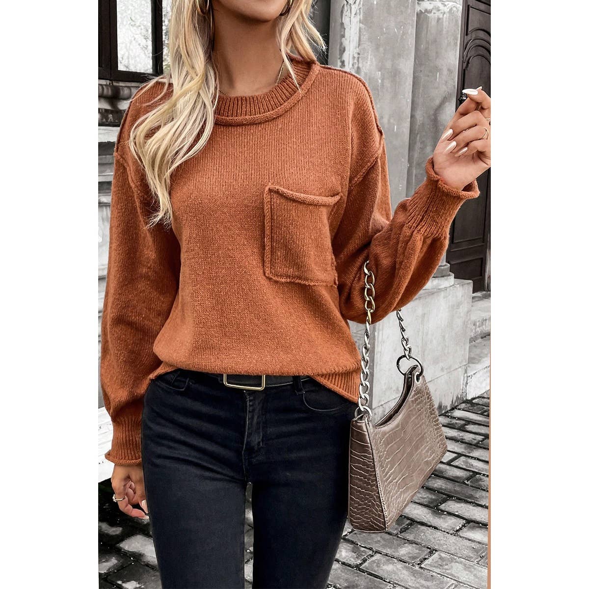 Megan Long Sleeve Sweater