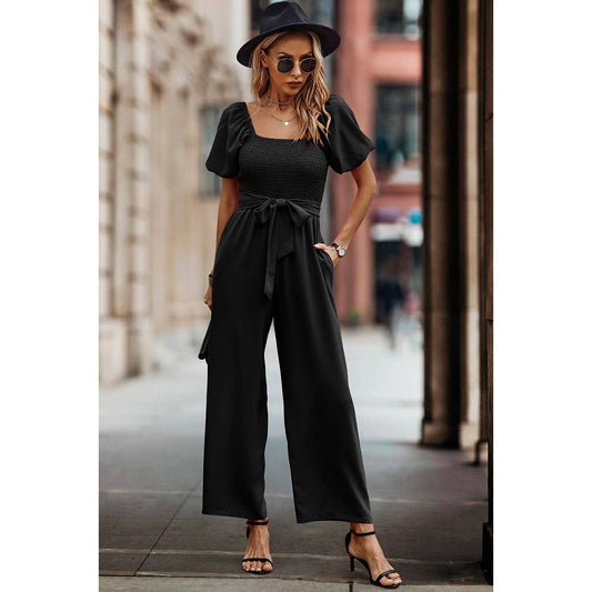 Jessica Belted Jumpsuit