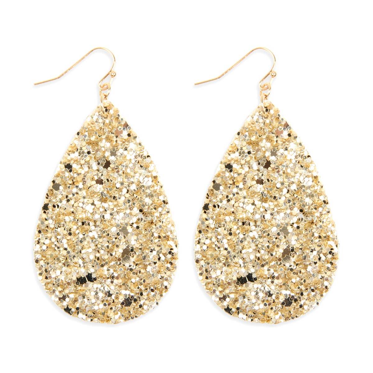 Sequin Teardrop Earrings