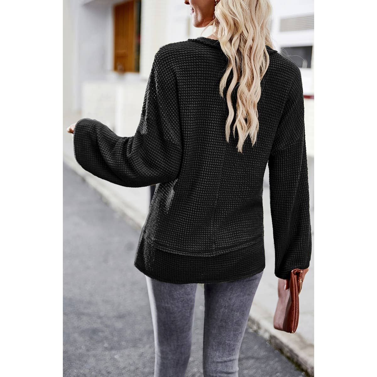 Vicki Batwing Sleeve Pullover
