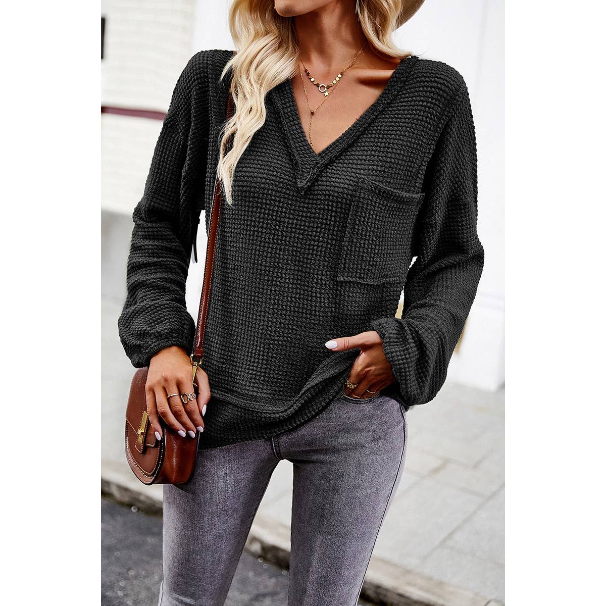 Vicki Batwing Sleeve Pullover