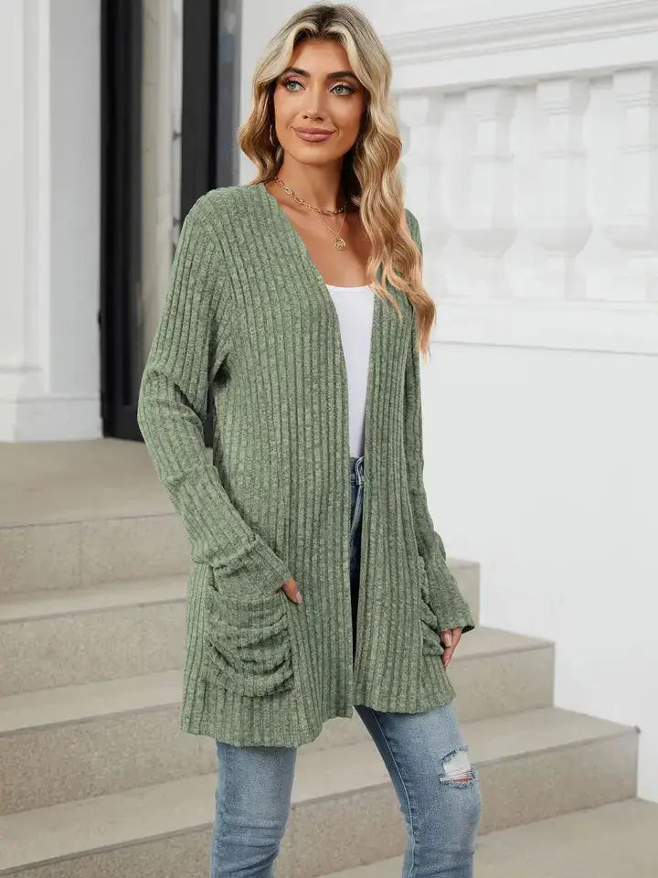 Megan Open Front Cardigan