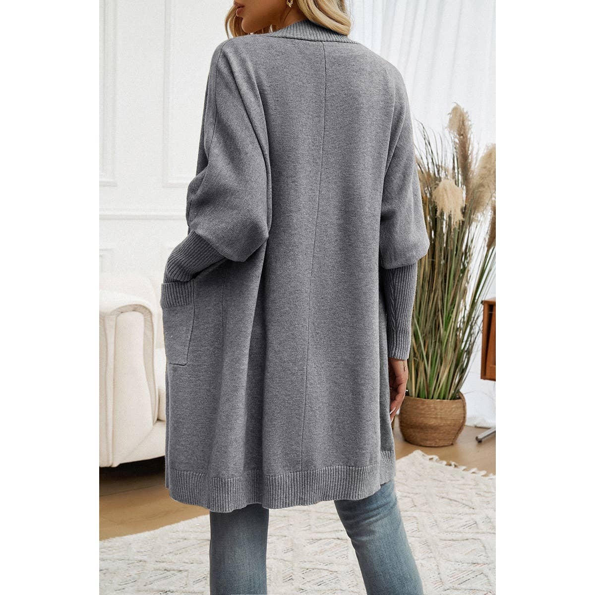Hannah Bishop Sleeves Pockets Cardigan