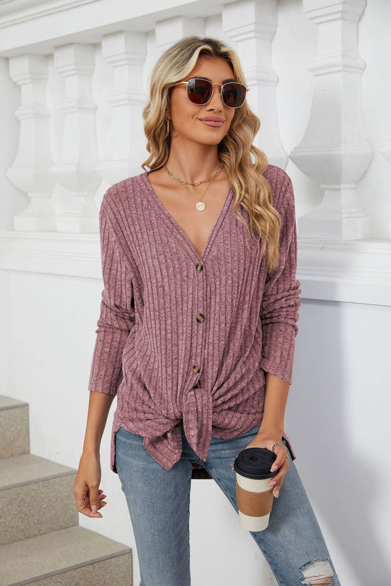 Dianne Button Cardigan