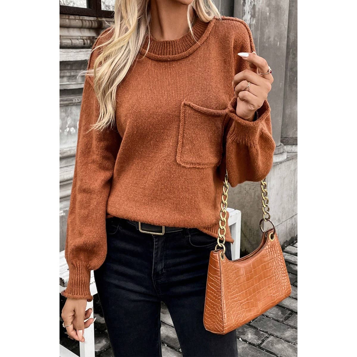 Megan Long Sleeve Sweater