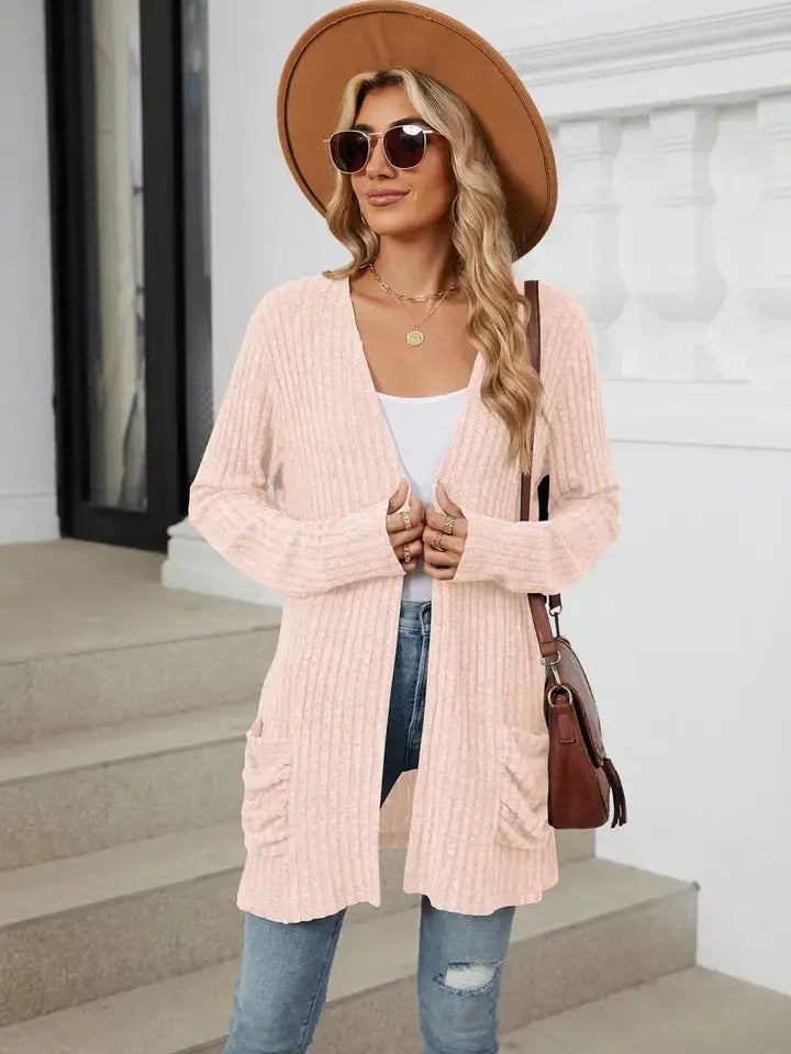 Megan Open Front Cardigan