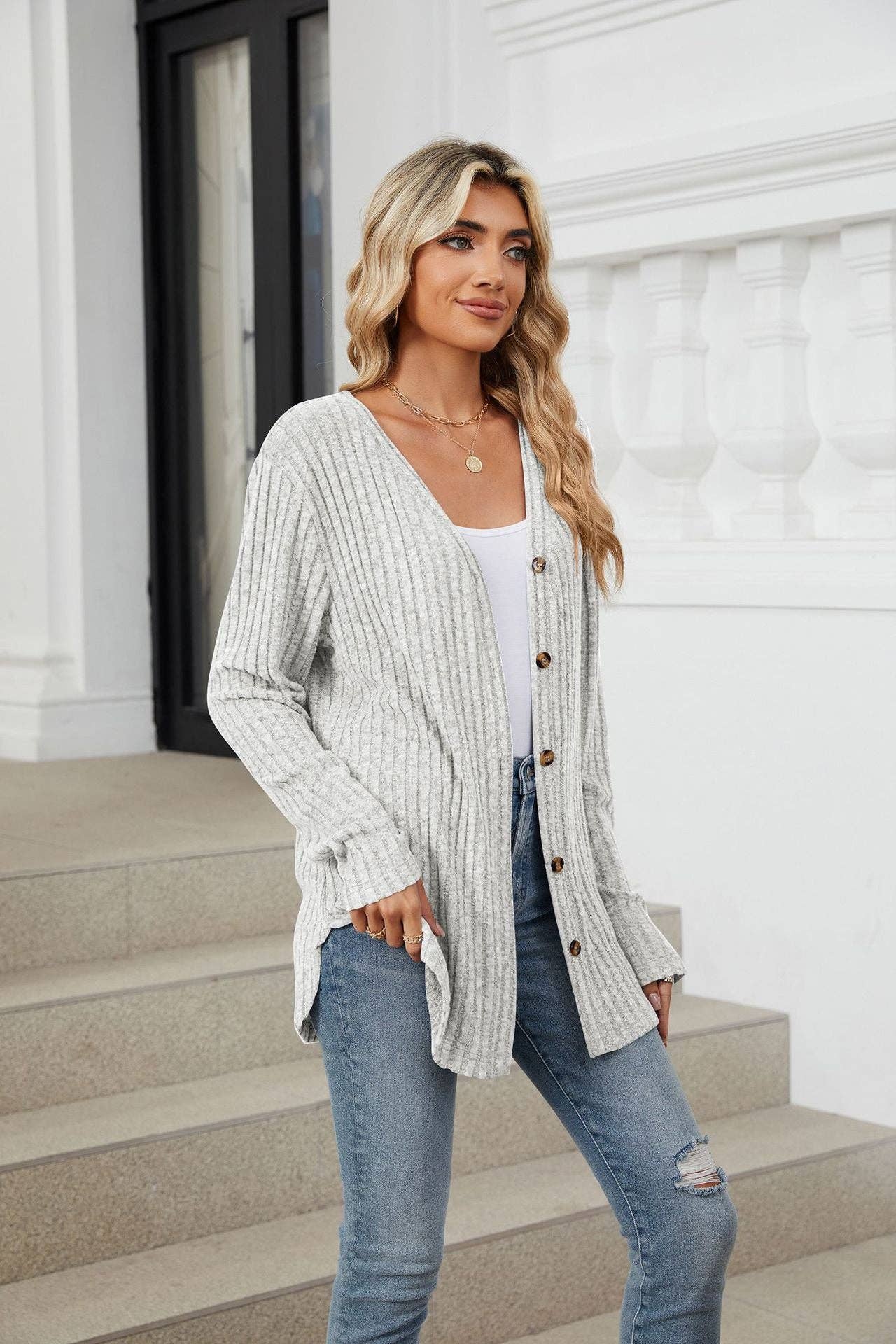 Dianne Button Cardigan