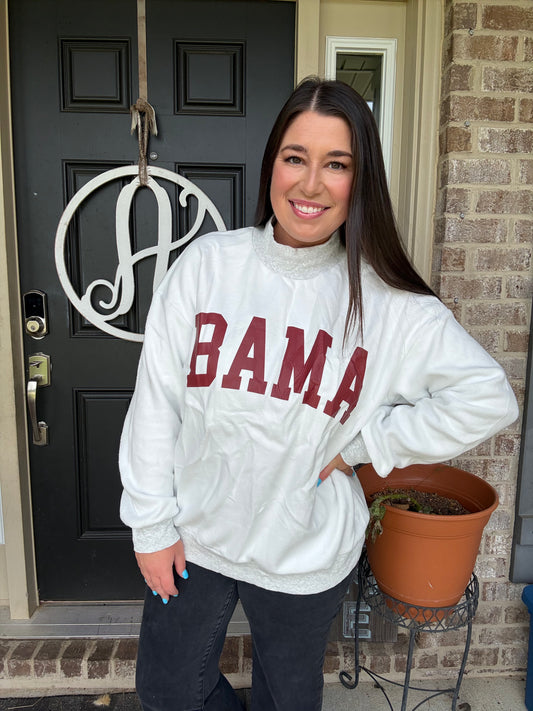 BAMA Reversible Oversized Sweatshirt
