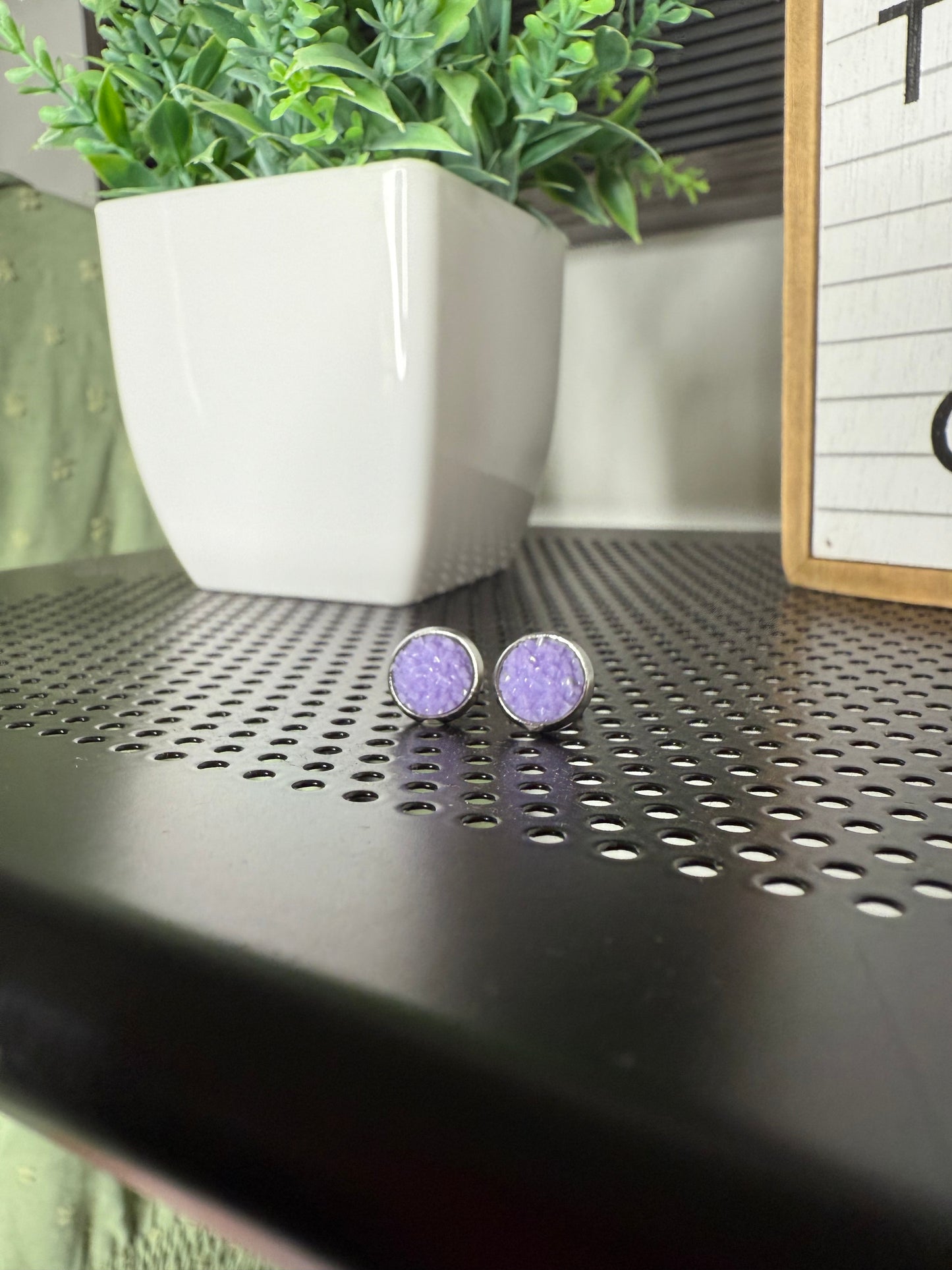 Druzy Studs