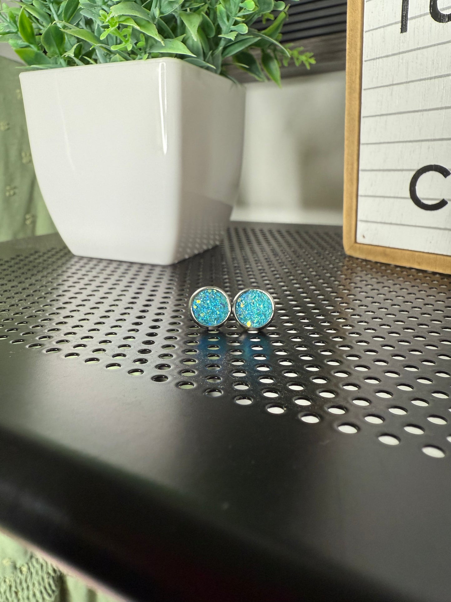 Druzy Studs