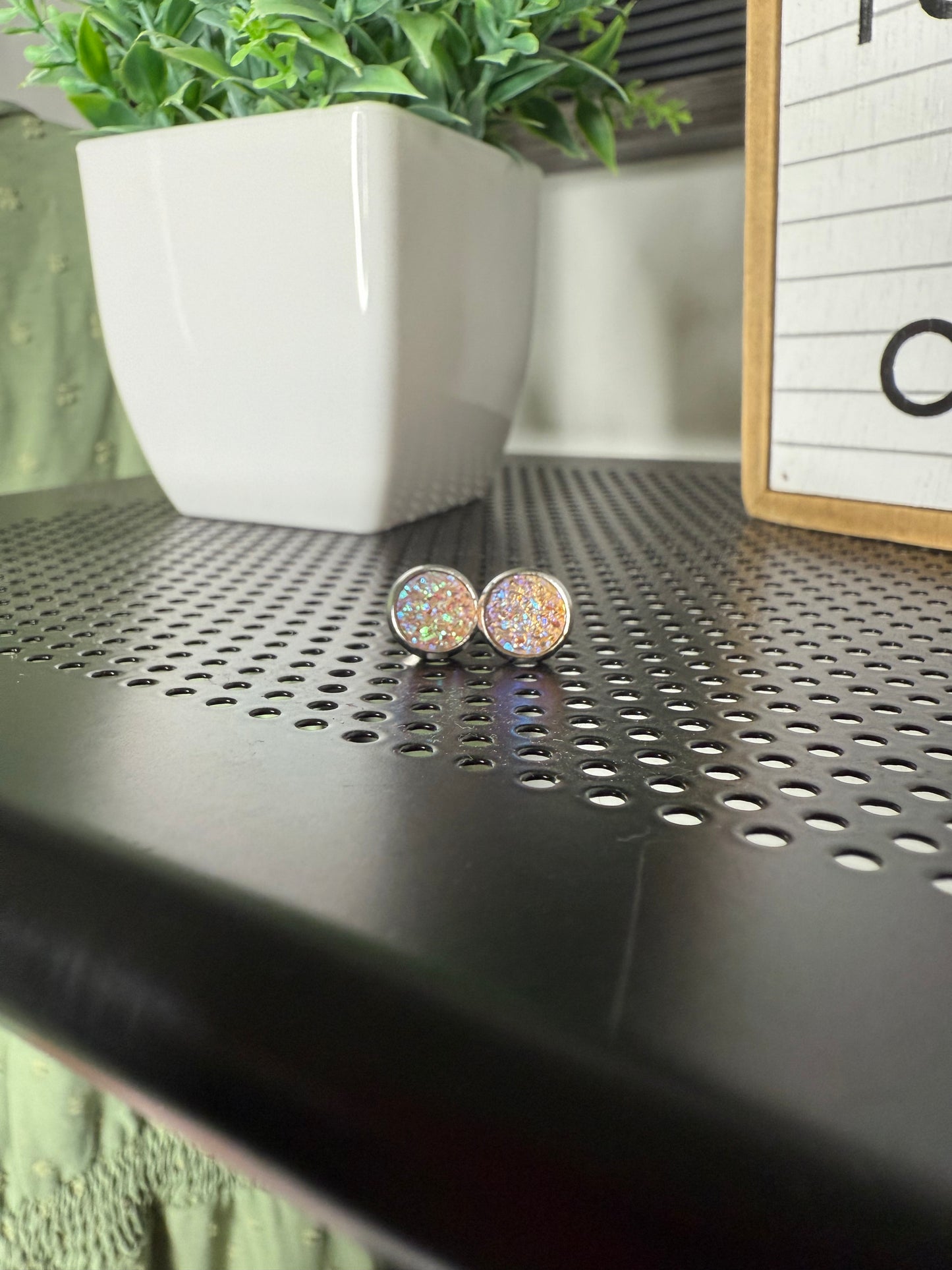 Druzy Studs