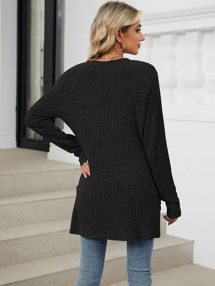 Megan Open Front Cardigan