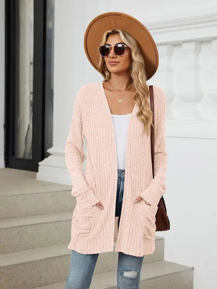 Megan Open Front Cardigan